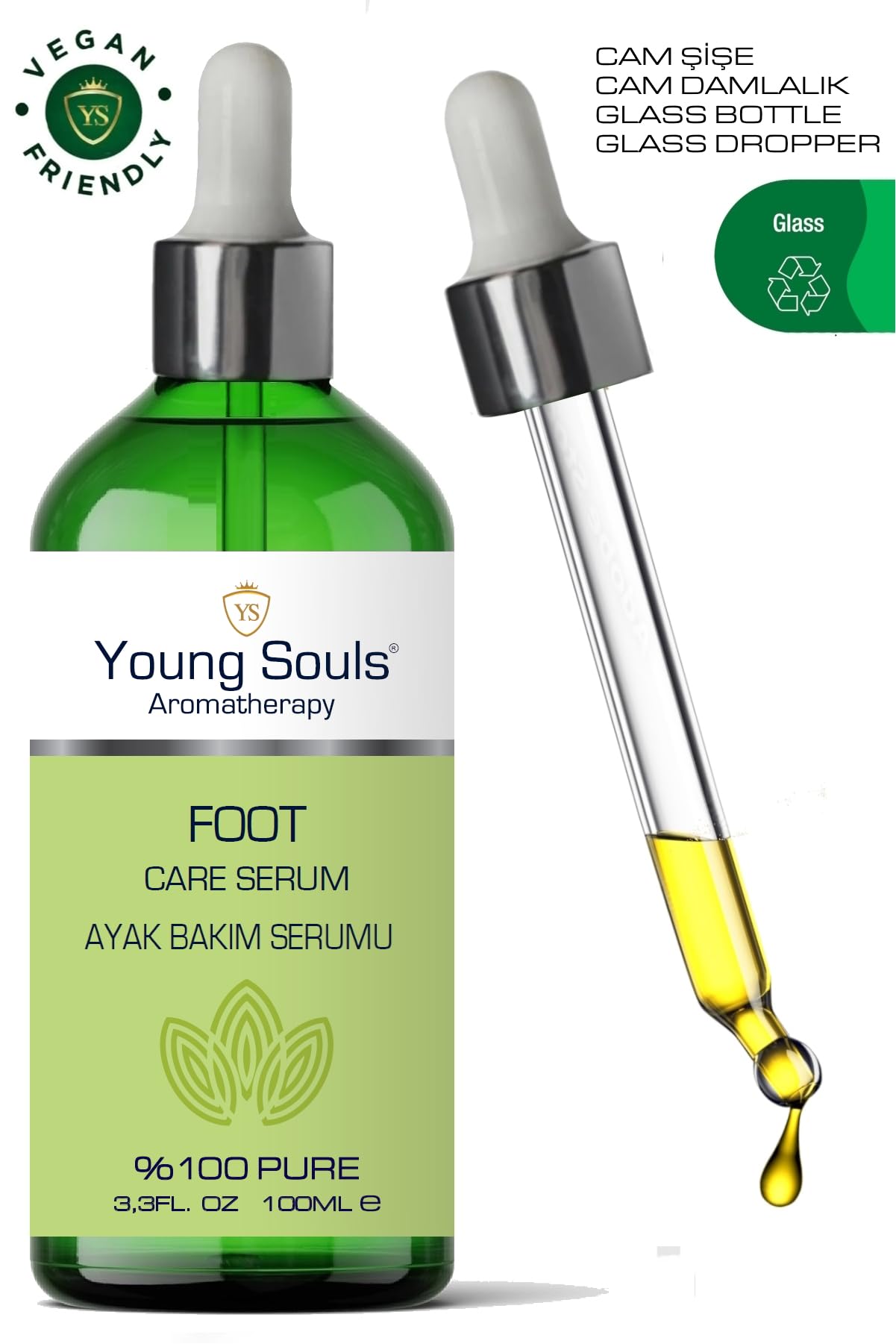 Young Souls Aromatherapy Foot Care Serum Ayak Bakım Serumu 100 ml