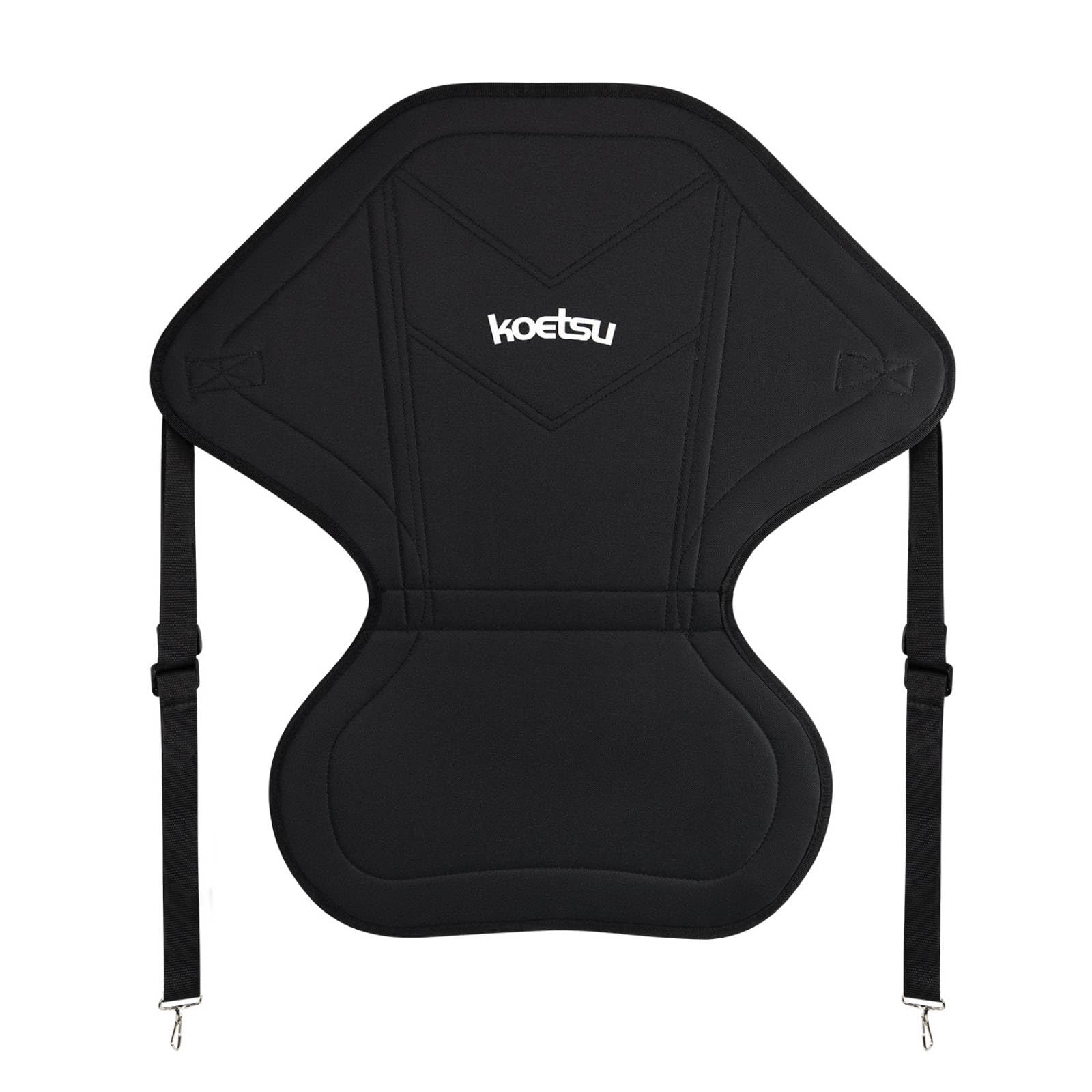 Hellery Kayak Seat with Back Support Padded Deck Seat Contoured for Kayakers, Y04 Simple Paddle Board Seat