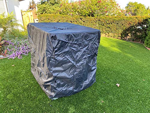 Cover for IBC Totes 275 Gallon (Black), Blocks Harmful UV Rays Allowing Your Totes to Last for Years Outside, Helps Preserve Water and Reduce Organic Growth