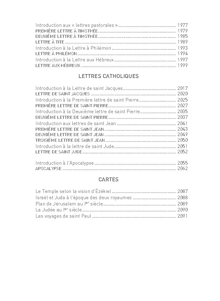La Bible - Traduction officielle liturgique – cuir marron
