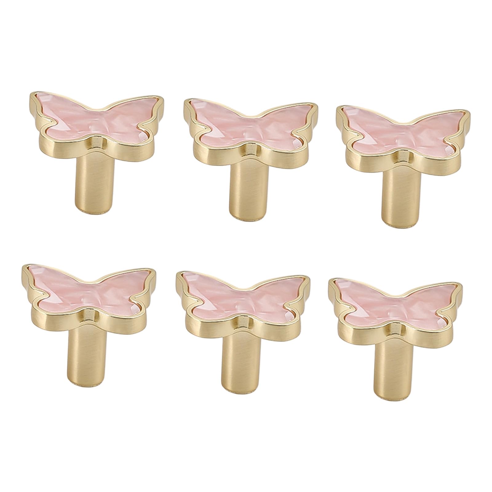 Pangboer Rose Unique Drawer Pulls Dressers Knob Cupboard Handle Modern Furniture Handle Shell Butterfly Bedside Cabinet Pull Furniture Handles And Knob For Dressers Modern