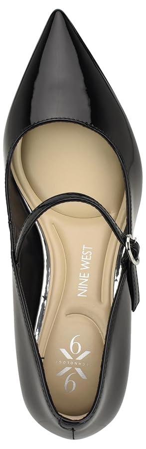 【Nine West】ポーリー Amazon.com | Nine West Women's Frolly Pump, Black Suede 001