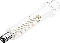 Vista 14 de 2 paquetes de jeringas de vidrio con tapas de 5 ml para laboratorio