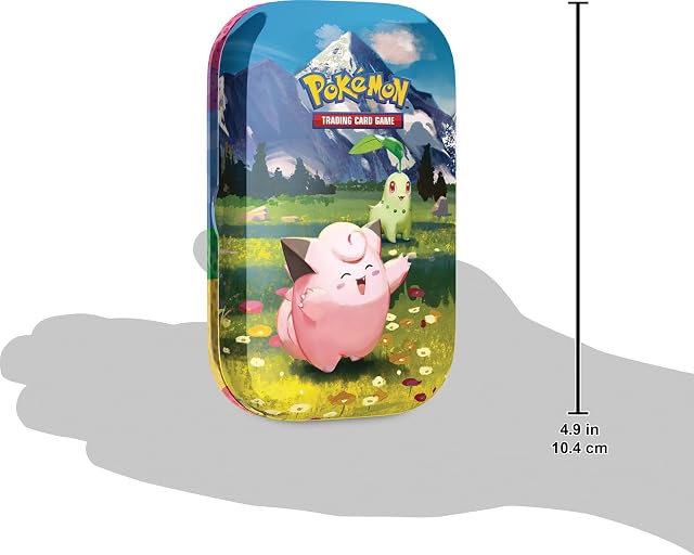 Foto 4 de 4 de Pokémon: Minilata Megaevolución-Héroes Ascendentes: Clefairy y Chikorita (1 Pegatina