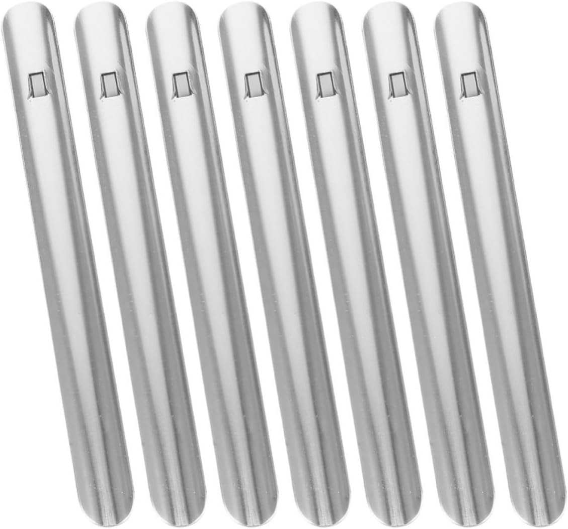 Uonlytech 7pcs Stainless Steel Table Crumber Set for Dining Spaces and Homes Compact Design Crumb Sweeper to Sweep Crumbs and Debris from Tablecloths