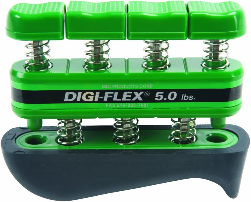 Digi-Flex Green Hand and Finger Exercise System, 5 lbs Resistance