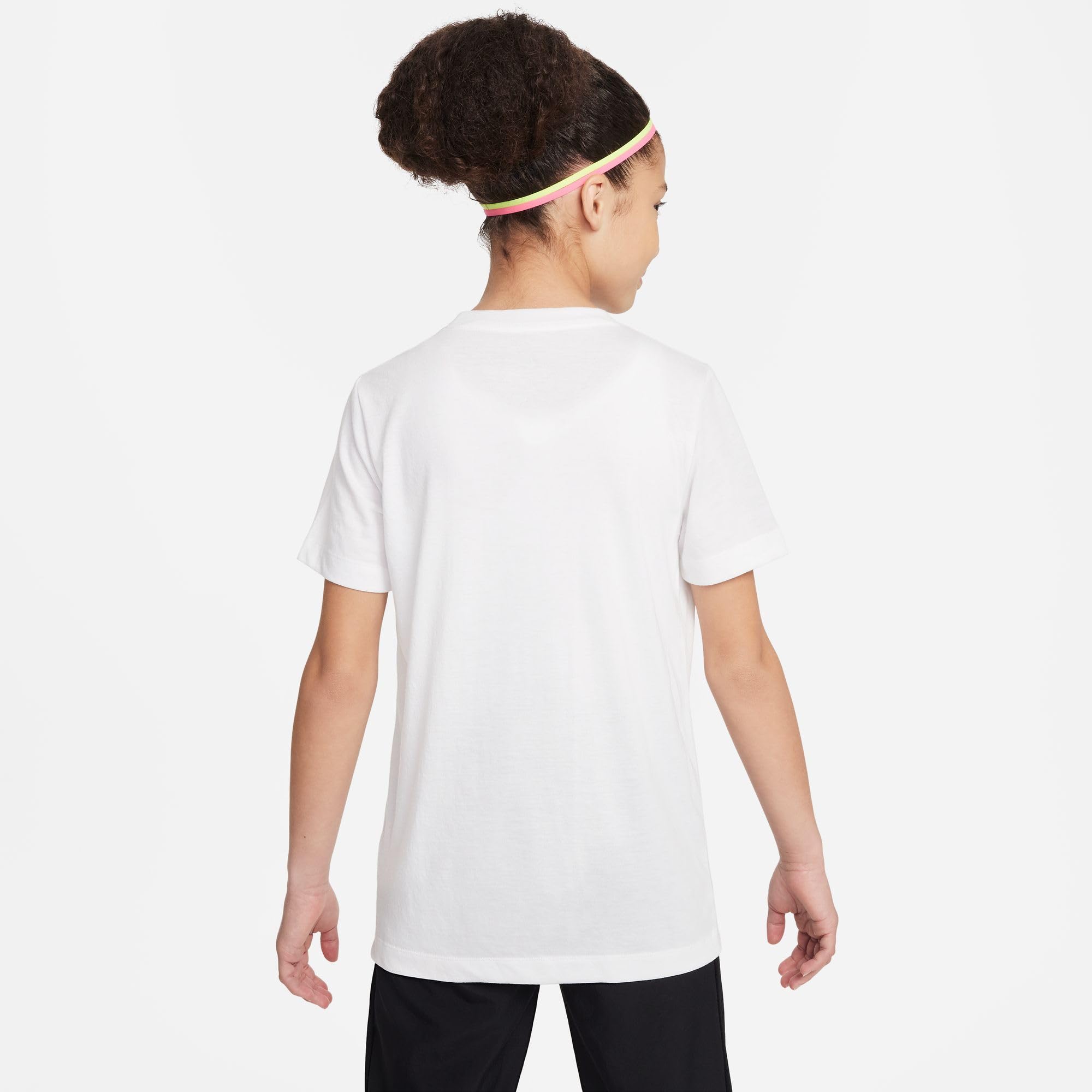 Nike Unisex Kinder Y Nk Df Park20 Tee Hbr Shirt, Weiß/Schwarz, M-140/152 EU – Ansicht 3