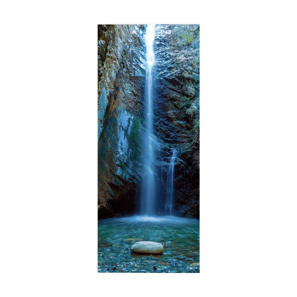 Affiche de porte stickers photo pour rénover une salle de bain ou une chambre 93x205