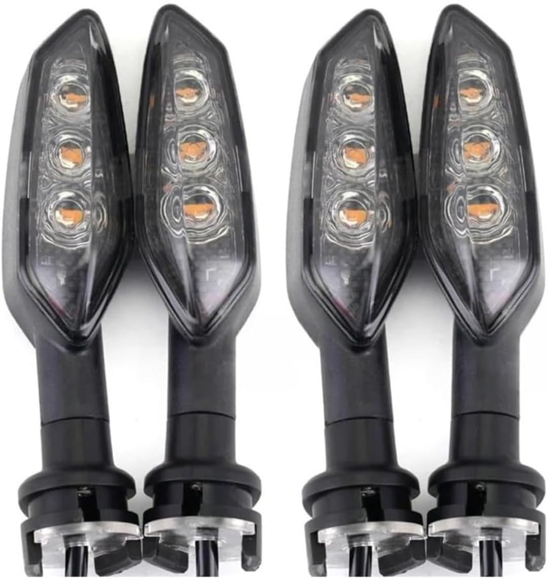 Generic Mini uniwersalne wskaźniki Dla XJ6 Dla Diversion F 2009-2016 Motocyklowe migające światła kierunkowskazów LED (przezroczyste, 4 szt.)