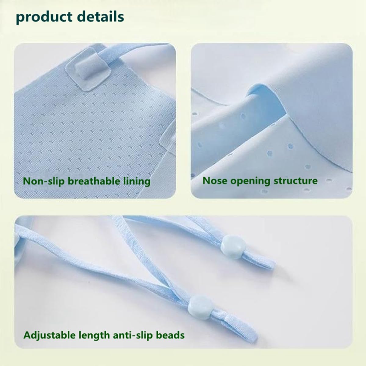 跡のない日焼け止めマスク、夏用薄手通気性UVフェイスプロテクションサンマスク、イヤーループスカーフ付きフェイスカバー 女性用