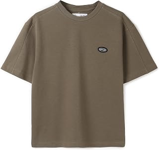 Alan Jones Clothing Boys Solid Relaxed Fit Cotton T-Shirt Price In India