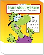 ZOCO – Learn About Eye Care Coloring Books (25 Bulk Pack, Without Crayons) – Optometrist, Eye Doctor Gifts – Games, Puzzles, Activities for Kids