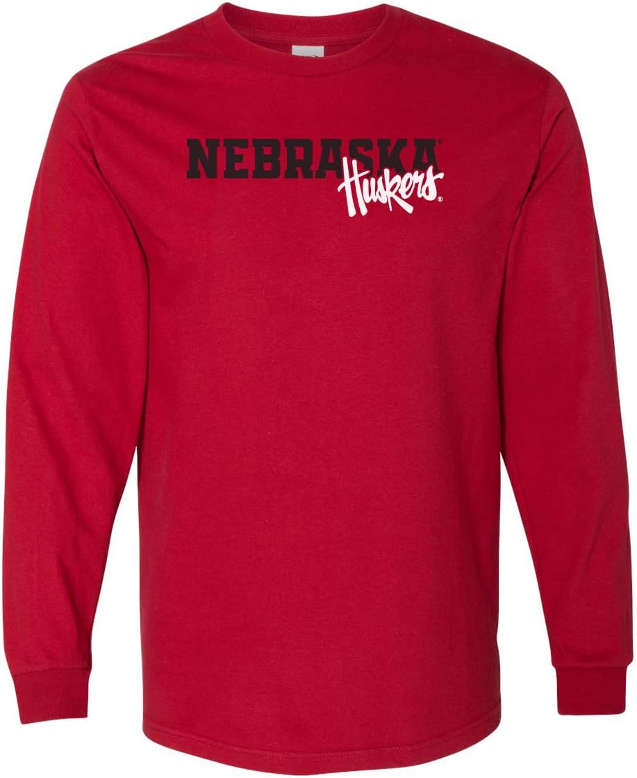CornBorn Nebraska Long Sleeve Shirt - Cornhuskers Long Sleeve Tshirts - Pick Your Design