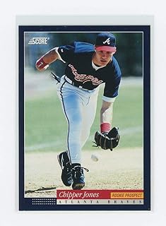1994 Score #572 Chipper Jones Braves Rookie Card - Mint Condition Ships in New Holder
