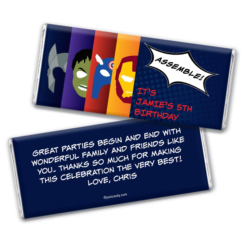 Superhero Party Supplies Personalized Kids Birthday