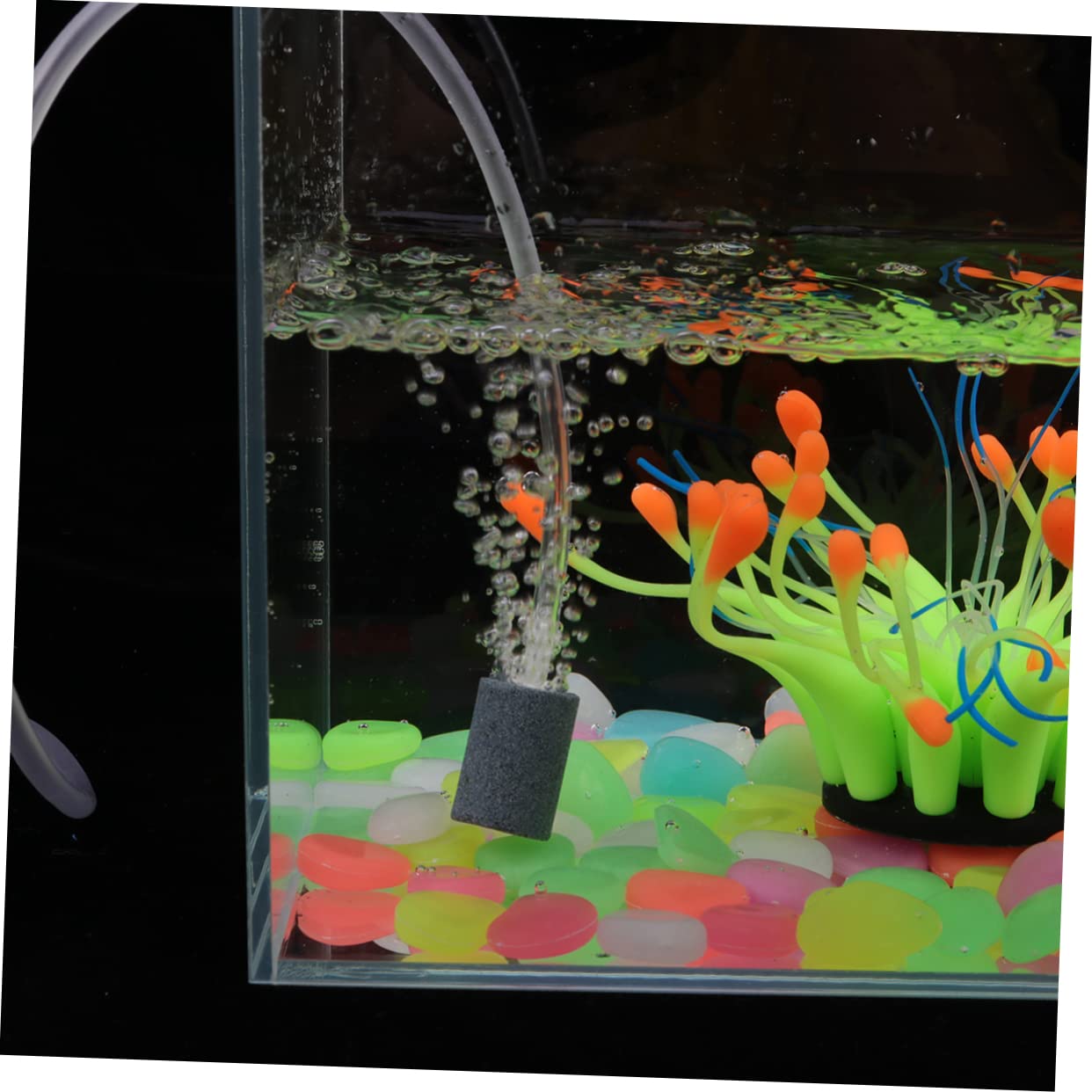 BESPORTBLE 3 Pièces Aquarium Rapide pour Gonflables Aquarium Bassin Pompe Pompe À Air Pompe À Air Hydroponique Tuyau Jaune