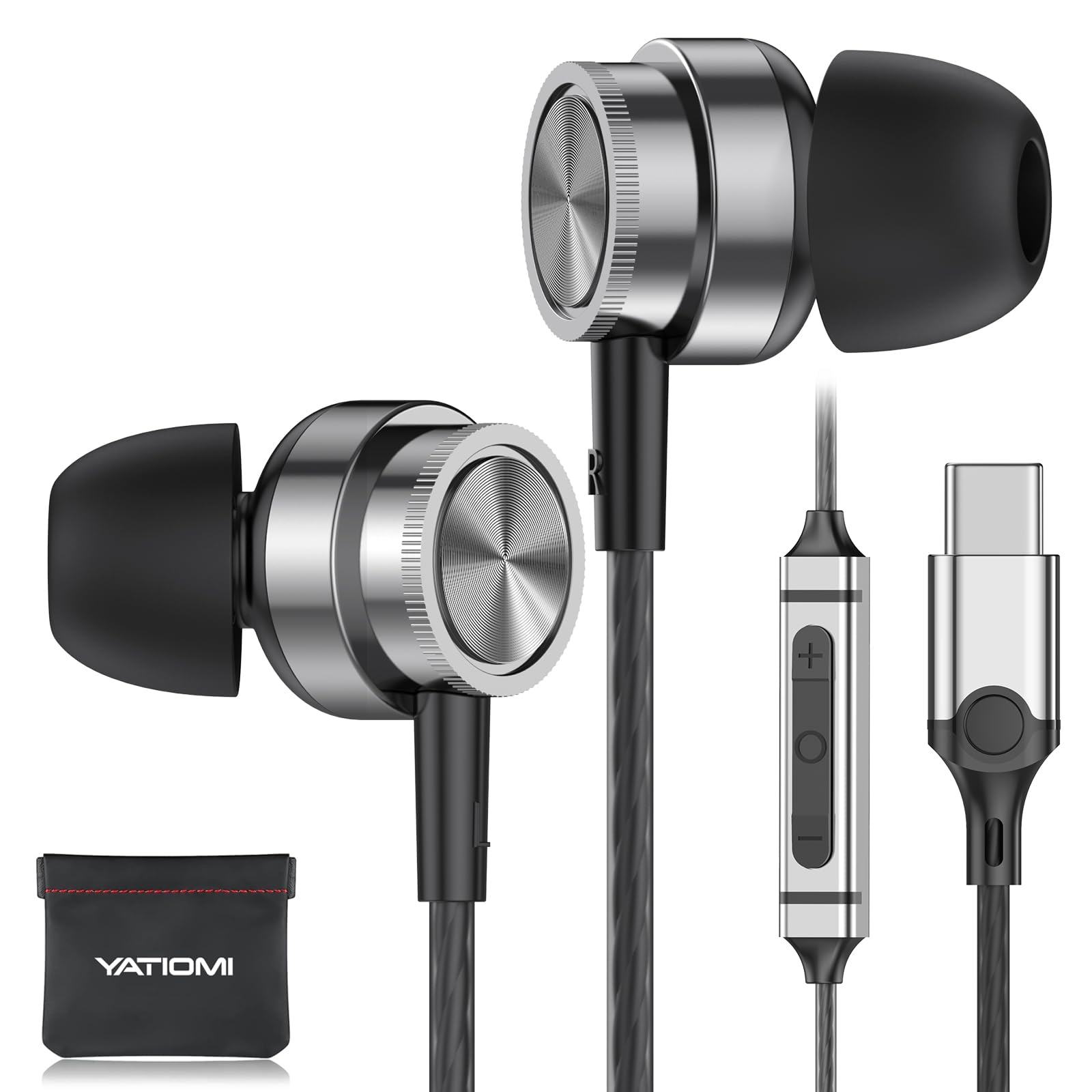 Yatloml USB-C Magnetic Earbuds