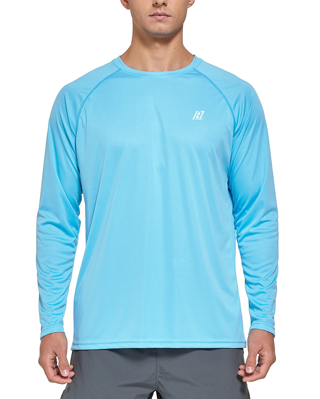 LABEYZON Men's UPF 50+ Long Sleeve Shirts Sun Protection SPF/UV Fishing