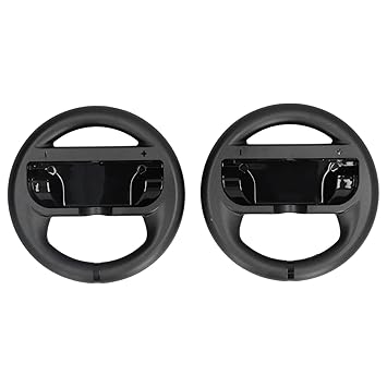 Steering Wheel Controller Handle, 2 Pack Switch Controller Ergonomic Design Nice Gift for Adults and Children for Switch Racing Game(#1)