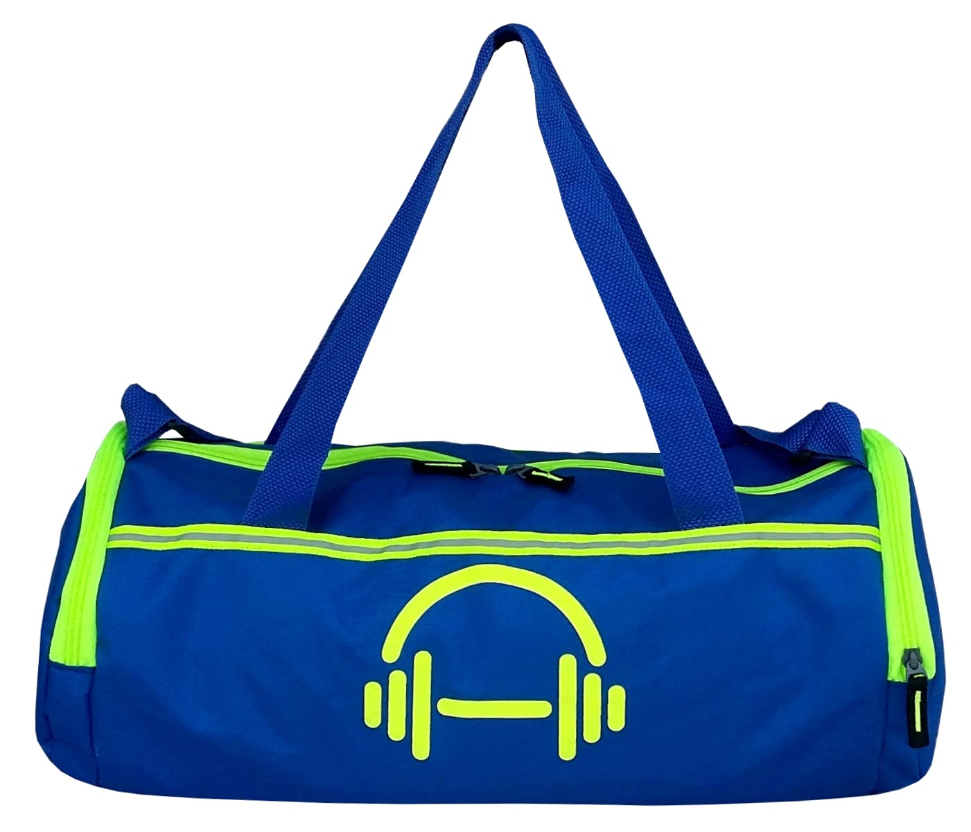 Duffel Gym Bag,Shoulder Bag for Men & Women with Separate Shoe Compartment, Blue-image-25