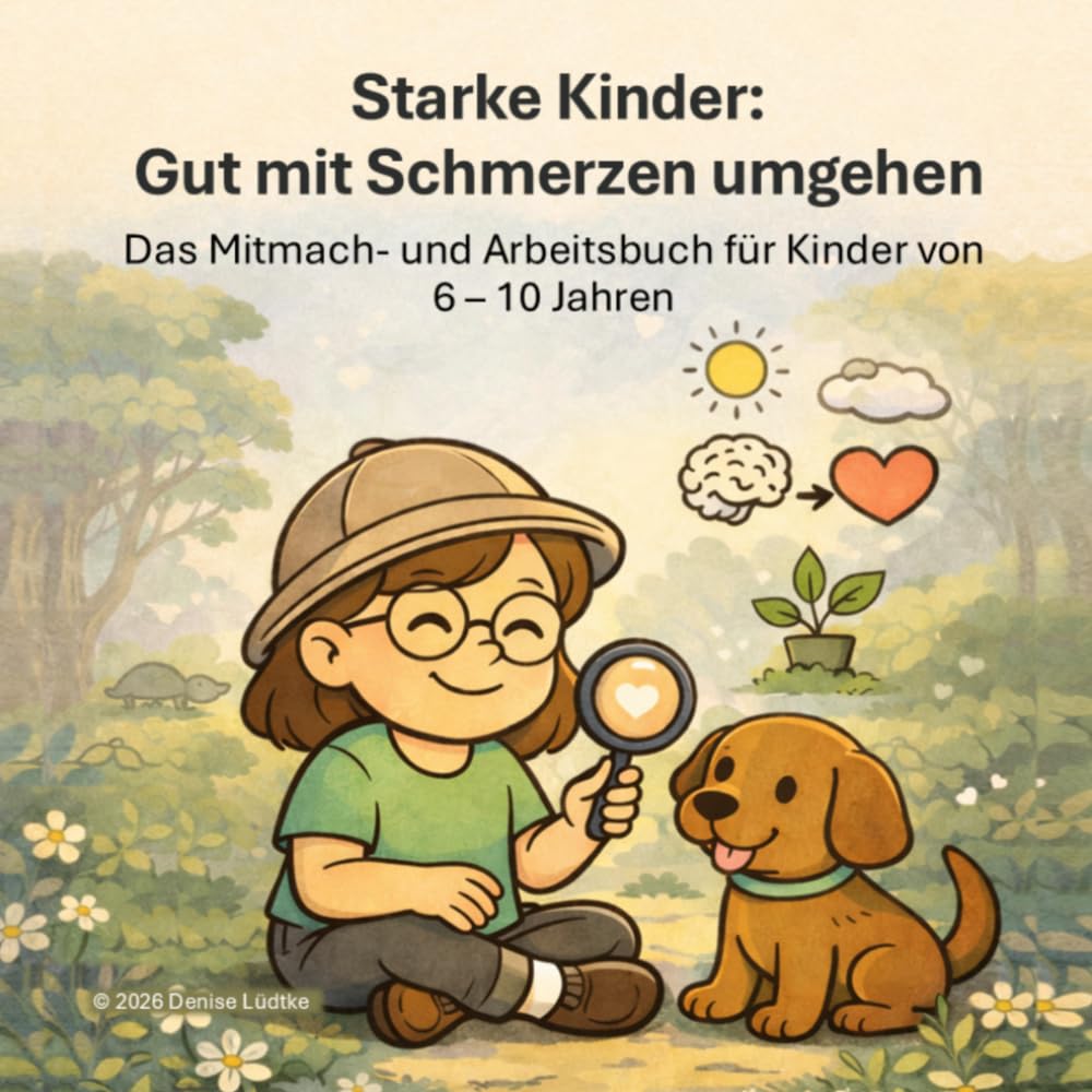 Starke Kinder: Gut mit Schmerzen umgehen: Das Mitmach- und Arbeitsbuch für Kinder von 6 bis 10 Jahren - Gefühle verstehen, Schmerzen bewältigen und Selbstvertrauen stärken