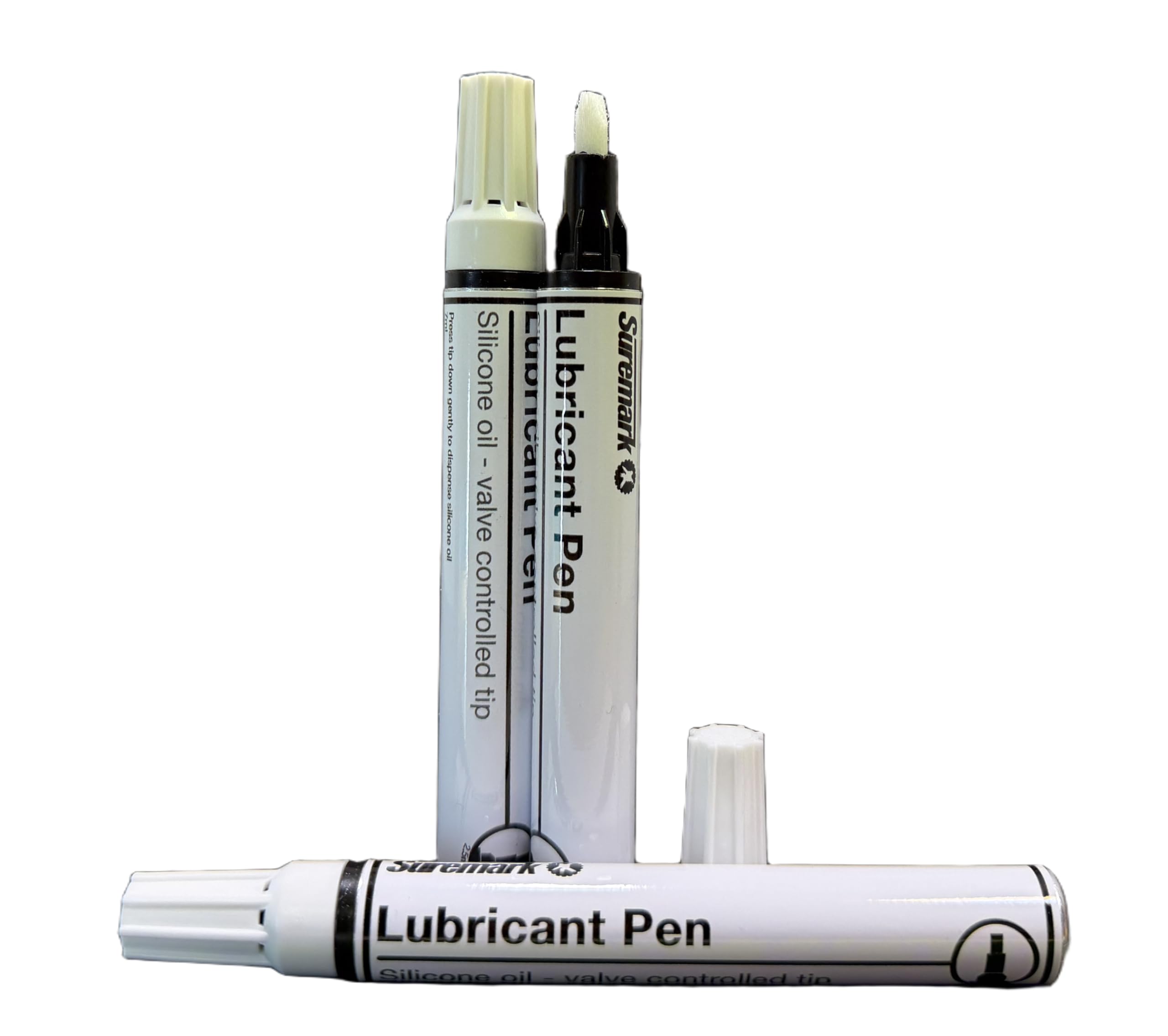 Silicone Oil Lubricant Pen | Precise flow controlled applicator | Suitable for plastic, glass, metal and rubber | 7ml