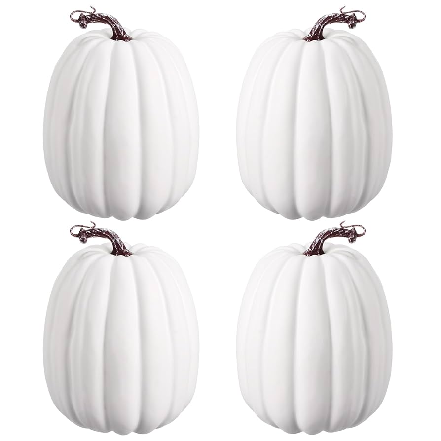 Amazon.com: Dandat 4 Pcs 8.7 Inch Fall Large White Foam