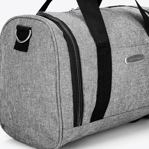 Sac de voyage taille S WITTCHEN gris compact pour optimiser le rangement des bagages