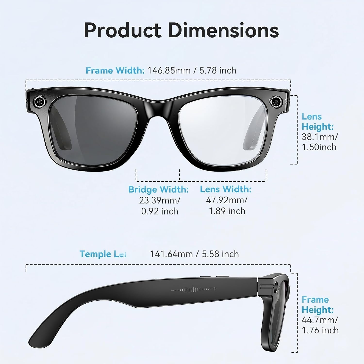 AI Smart Glasses Review: Stunning 2K Camera, Live Translate 8 61DOGc7hlLL. AC SL1500