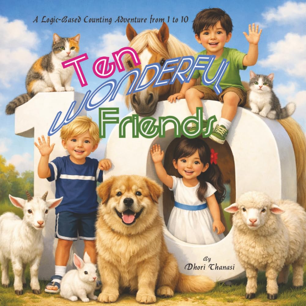 Ten Wonderful Friends: A Fun and Educational Counting Adventure from 1 to 10