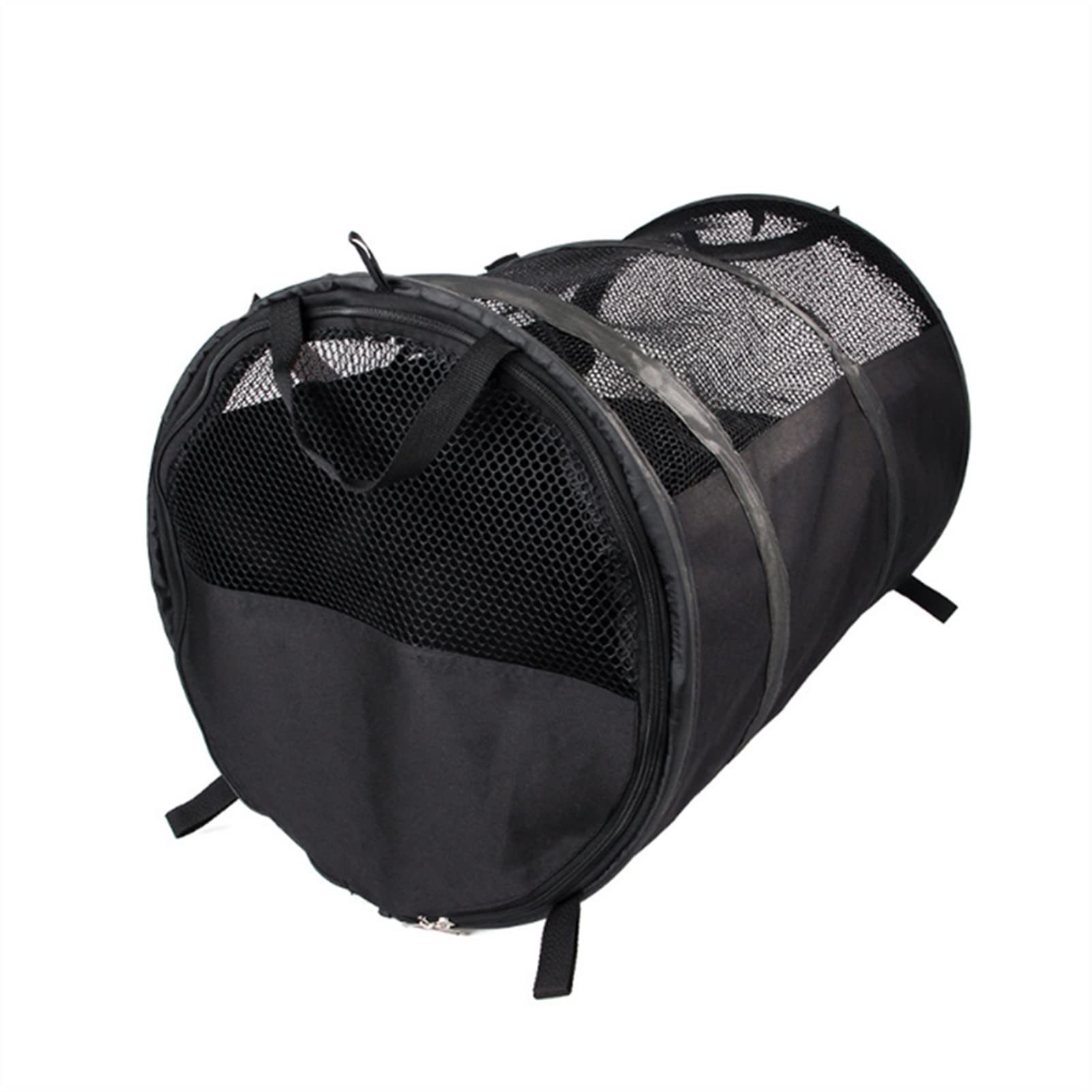Bolsa transportadora para Perros, Tela Oxford, Plegable de Gran Capacidad, con cinturón de Seguridad, transportadora para Mascotas con Asiento de Coche para Perros (Color: Negro, t