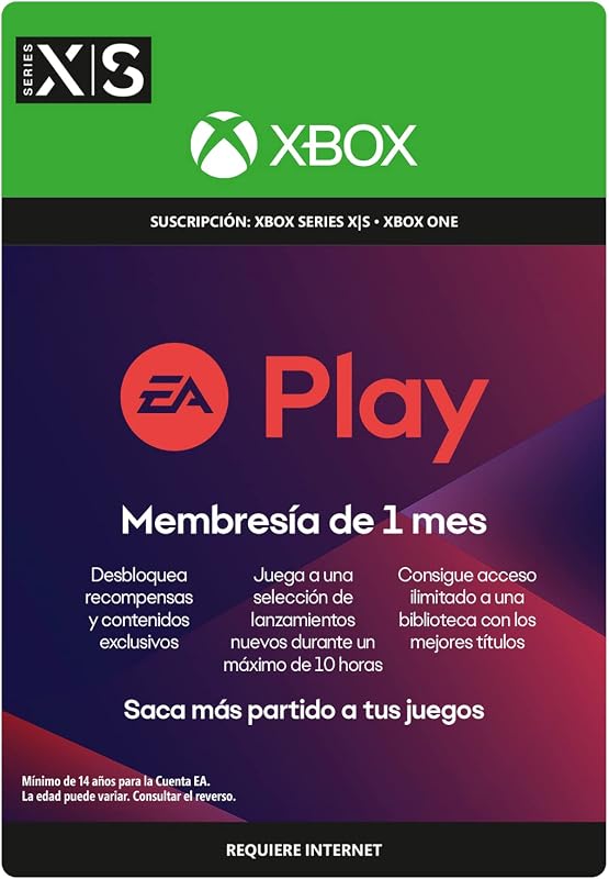EA Play - 1 Month Subscription | Xbox - Código de descarga