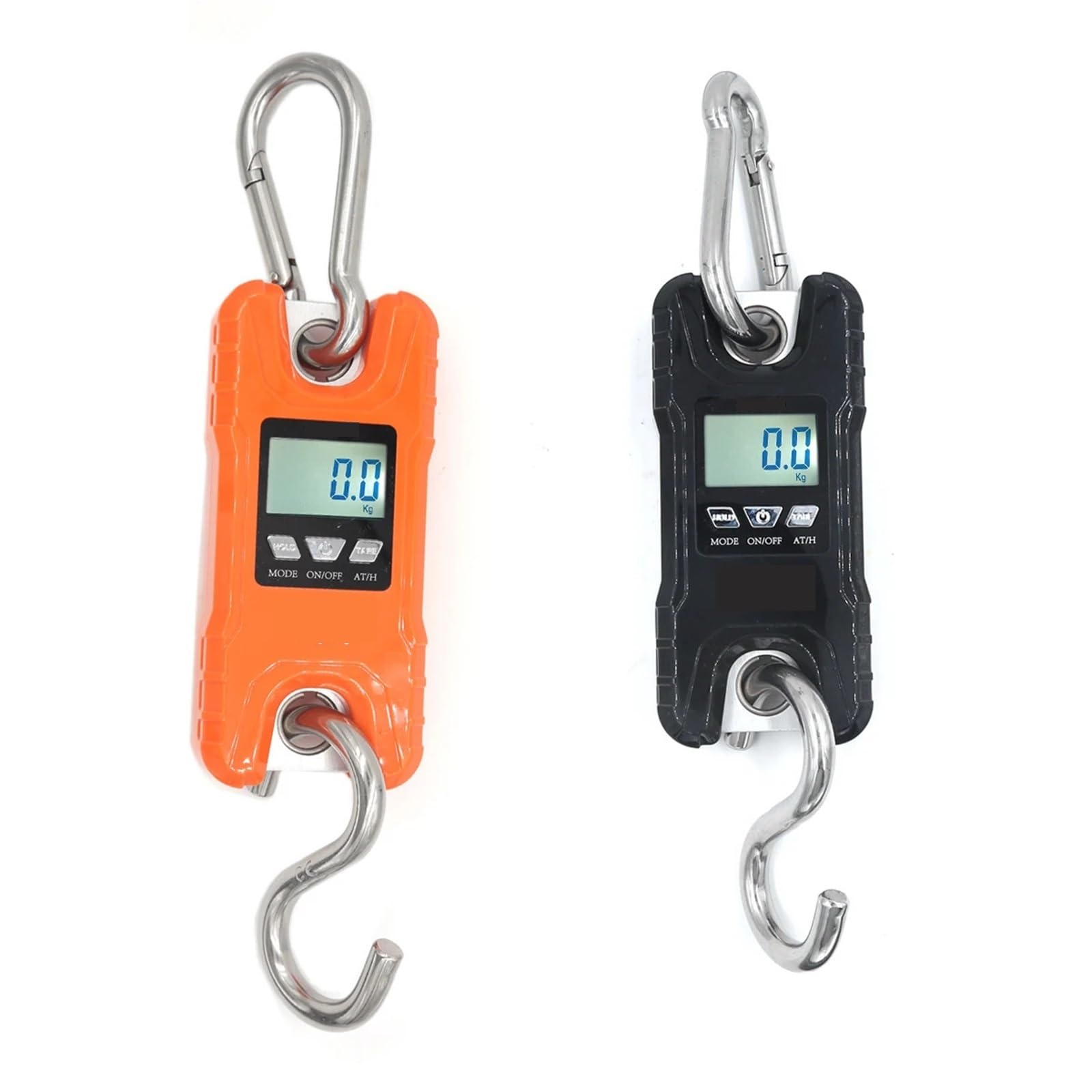 Bilancia digitale per gru, Bilancia Per Gru, Display Digitale Da 500 Kg Gancio Sospeso Pesatura Elettronica Viaggio Per Pesca,Fattoria, Pesca, Pesce,(Black)