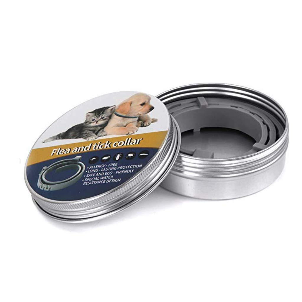 Maxxlite Flea and Tick Collar for Dogs - 8 Month Protection Adjustable Waterproof Collar for Dog Puppy Kitten Cats, Natural & Safe Efficiently Repell Locust Lice of Pets (for Dog and Cat) (Grey) (B0CGRBCHGF) Amazon Price History, Amazon Price Tracker
