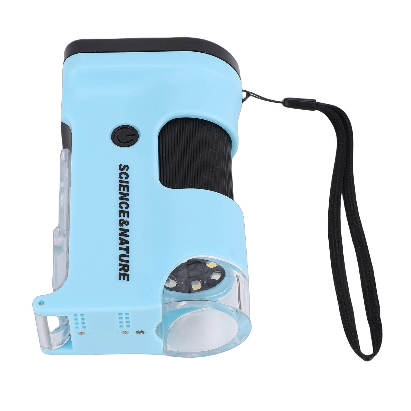 Microscopio de Bolsillo 800X, Mini Microscopio de Mano, Gift Portátil para Niños Estudiantes - Observación Microbiológica en Casa