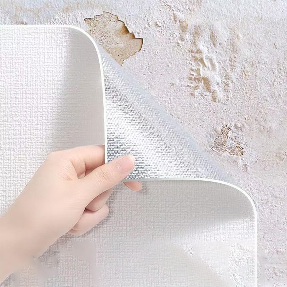 Papier peint 3D isolation thermique et anti-humidité pour masquer les défauts