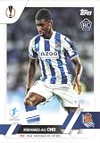 2022-23 TOPPS UEFA CLUB COMPETIONS 1ST EDITION #3 MOHAMED-ALI CHO RC REAL SOCIEDAD SOCCER OFFICIAL TRADING CARD OF SOCCER