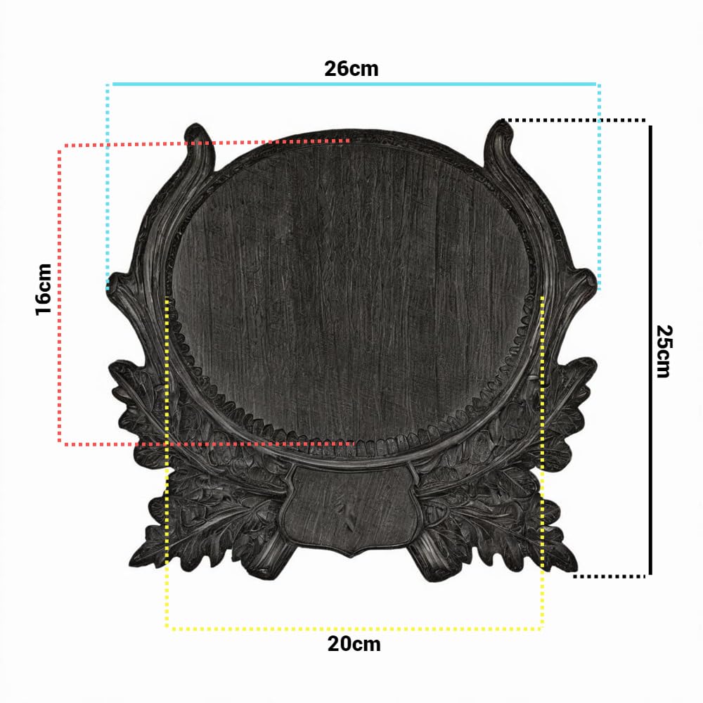 Hi Life Living Nature Scudo di Legno per Trofeo Cinghiale. Denti. Zanne. Caccia. 26x25cm 032203