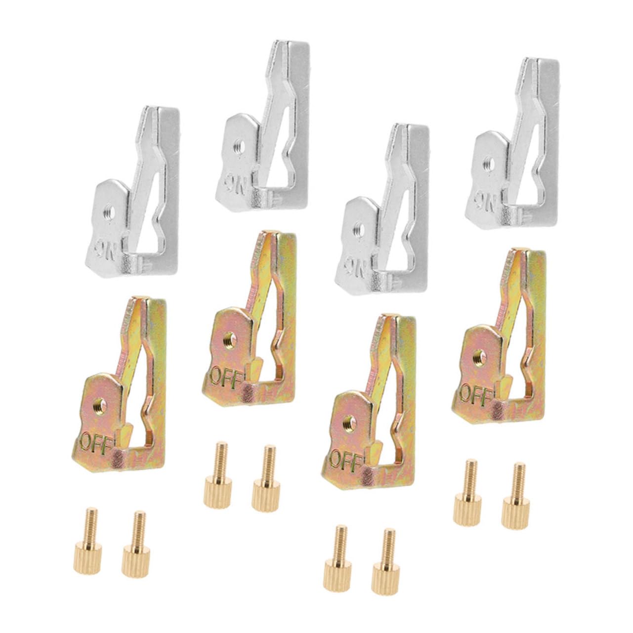 Mipcase Portable Timer Set 4 Pairs of Timer Switch Trippers for 156t1978a Heavy Duty Convenient Metal Design