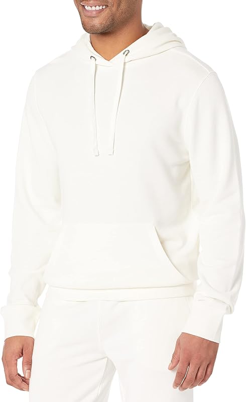 Amazon Essentials Mens Lightweight Long-Sleeve French Terry Hoodie