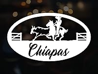 Vista 8 de Durango - Adhesivo adhesivo de vinilo para carros Diseño Charro de México, Calcomanias para Trocas y Carros (12 x 7 pulgadas, Durango)