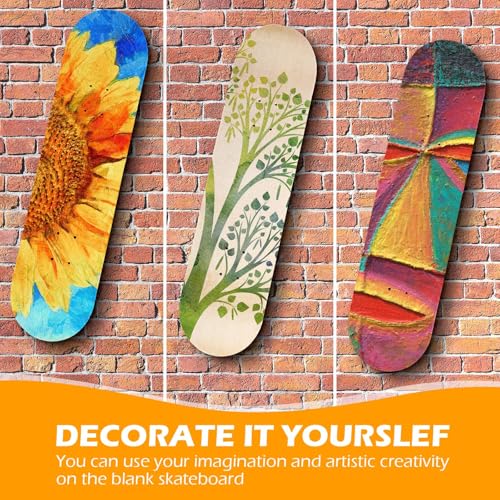 Honoson 6-Pack Blank Skateboard Decks