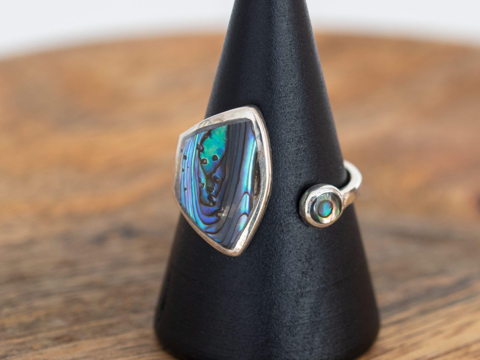 Fly Style Ring Silber 925 Damen, offener Ring größenverstellbar, 925 Silber Ring mit Stein oder Muschel Inlays