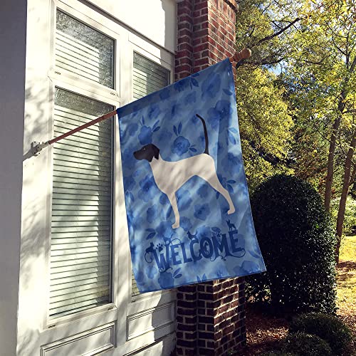 English Pointer Welcome Flag grand drapeau en toile multicolore