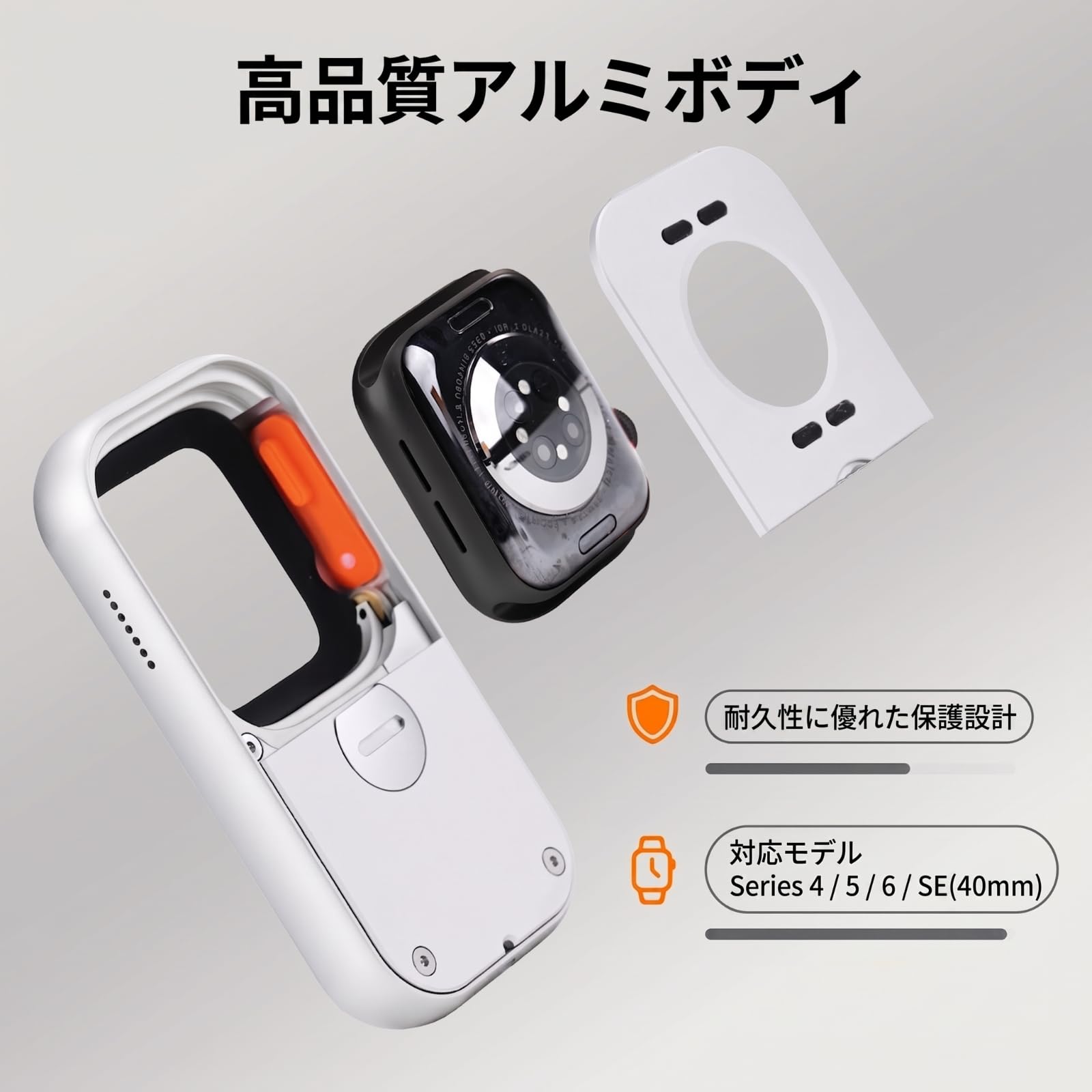 Amazon.co.jp: [Techpod] Apple Watch専用保護ケース 40mm(Series SE/6