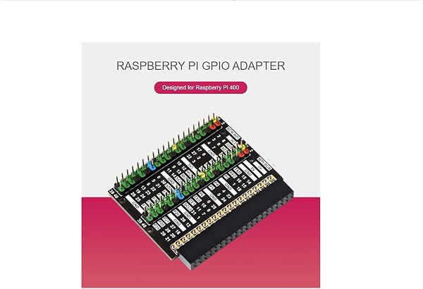 for Raspberry Pi 400 GPIO Header Adapter 2X 40 PIN Color-Coded Header Expansion Board,Easy Expansion - 2