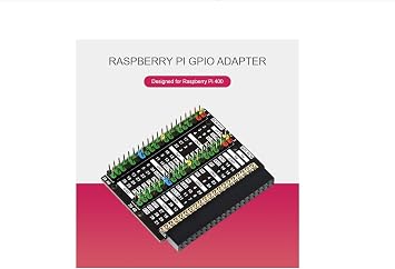 2X 40 PIN GPIO Header Adapter Color-Coded Header Expansion Board for Raspberry Pi 400,Easy Expansion