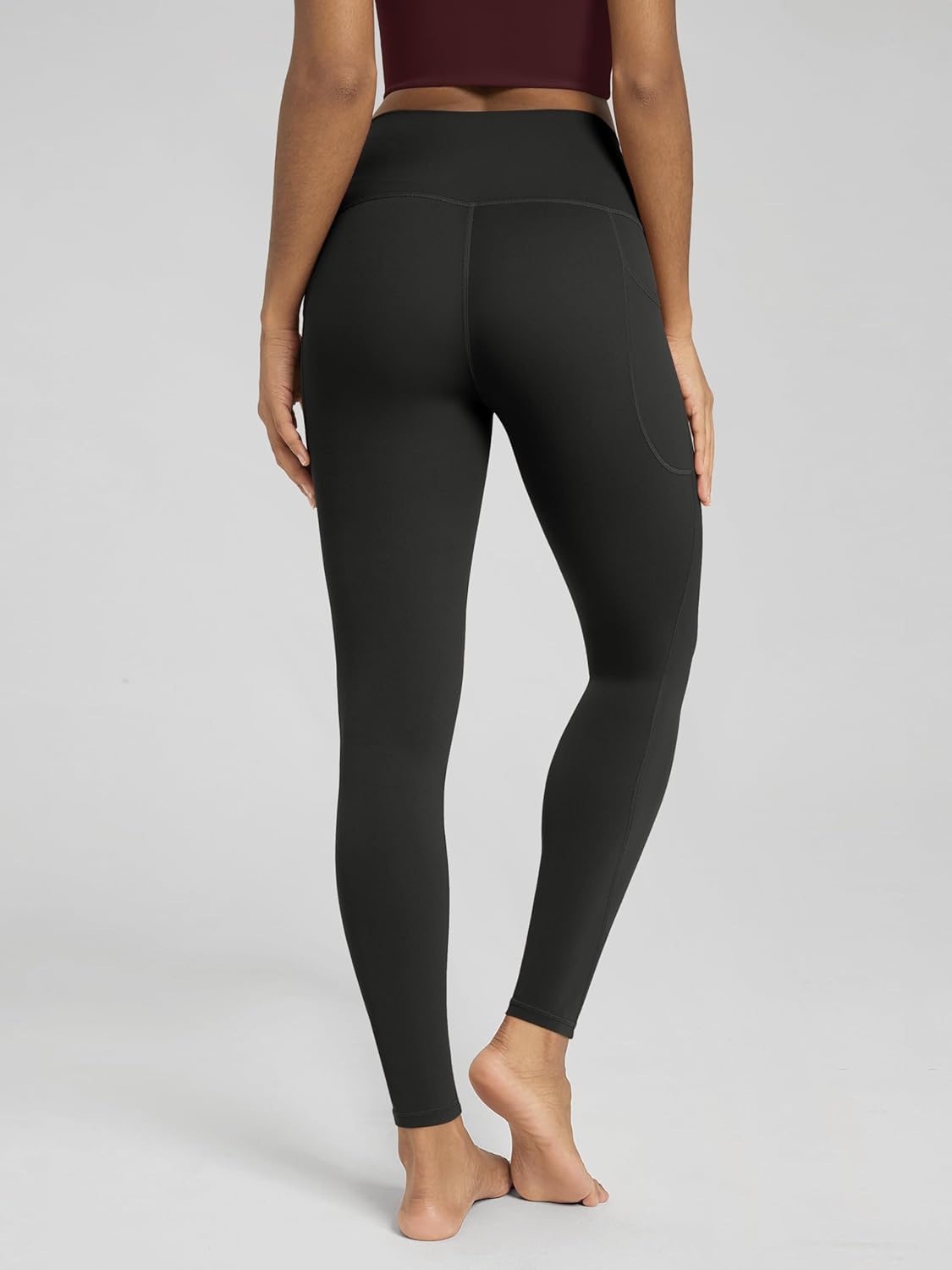 ODODOS 2-Pack Buttery Soft Lounge Yoga Leggings with Pockets for Women 23" / 25" / 28" High Waist Yoga Pants