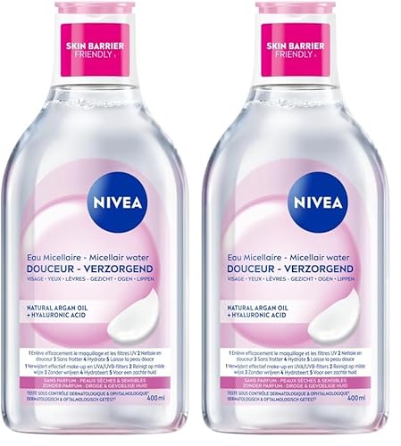 Eau Micellaire Nivea MO4005900485083 – Démaquillante Peaux Sèches Hydratante 400ml - vue 2