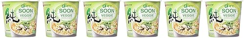 Miniatura 10 de Sopa de fideos Nongshim Soon vegetales 26 onzas paquete de 6